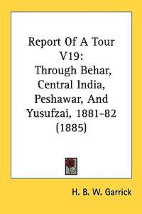 Report of a Tour
