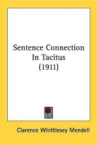 Sentence Connection in Tacitus
