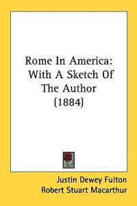 Bokomslag för "Rome in America"