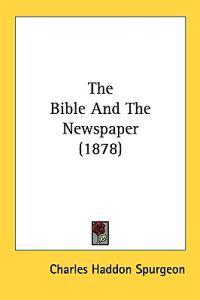 Bokomslag för "The Bible and the Newspaper"