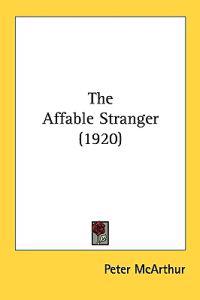 The Affable Stranger (1920)