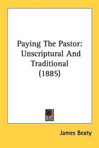 Paying The Pastor