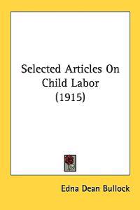 Bokomslag för "Selected Articles on Child Labor"