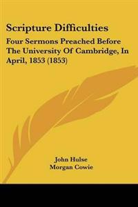 Scripture Difficulties