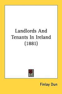Bokomslag för "Landlords and Tenants in Ireland"