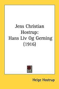 Jens Christian Hostrup