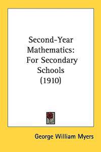 Second-year Mathematics
