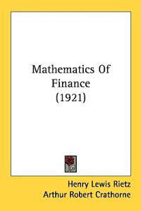 Kirjan kansi "Mathematics of Finance"