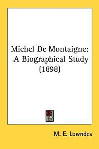 Michel De Montaigne