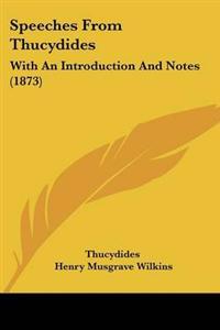Bokomslag för "Speeches From Thucydides"