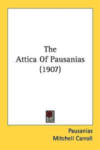 Kirjan kansi "The Attica of Pausanias"