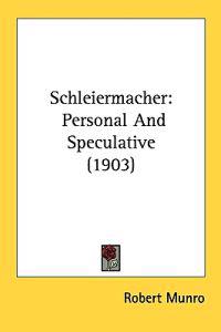 Schleiermacher