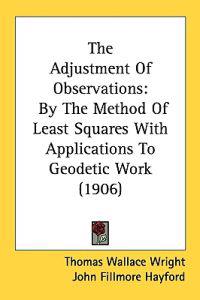 Bokomslag för "The Adjustment of Observations"