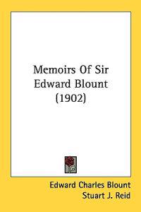 Kirjan kansi "Memoirs of Sir Edward Blount"