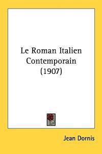 Le Roman Italien Contemporain