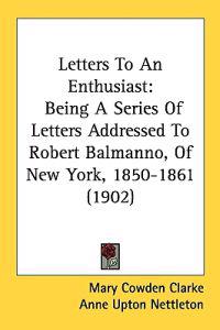 Letters to an Enthusiast