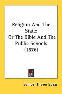 Bokomslag för "Religion and the State"