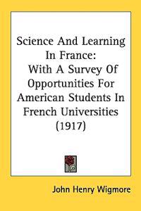Science and Learning in France