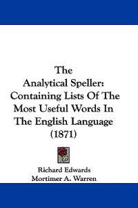 The Analytical Speller