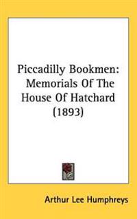 Bokomslag för "Piccadilly Bookmen"