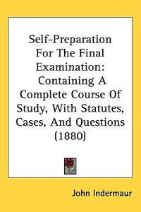 Bokomslag för "Self-preparation for the Final Examination"