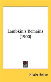 Bokomslag för "Lambkin's Remains"