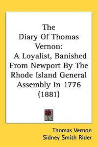 The Diary of Thomas Vernon