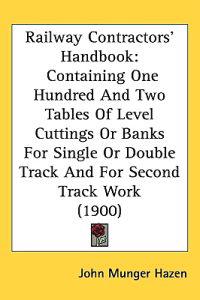 Bokomslag för "Railway Contractors' Handbook"