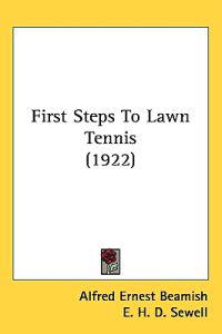 Bokomslag för "First Steps to Lawn Tennis"