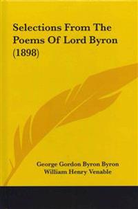 Bokomslag för "Selections from the Poems of Lord Byron"