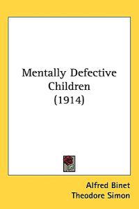 Bokomslag för "Mentally Defective Children"
