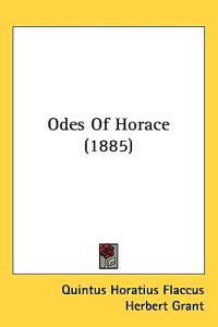Bokomslag för "Odes of Horace"