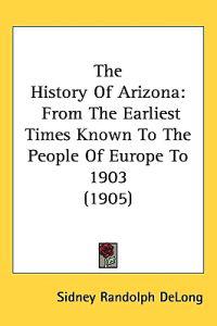 Bokomslag för "The History of Arizona"