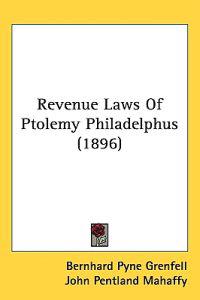 Bokomslag för "Revenue Laws of Ptolemy Philadelphus"