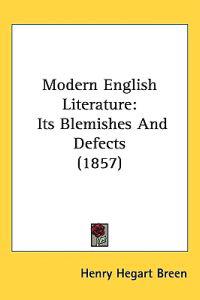 Modern English Literature