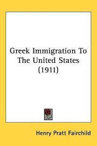 Greek Immigration to the United States