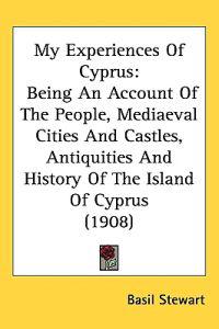 Kirjan kansi "My Experiences of Cyprus"