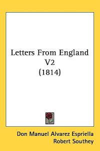 Bokomslag för "Letters From England V2 (1814)"
