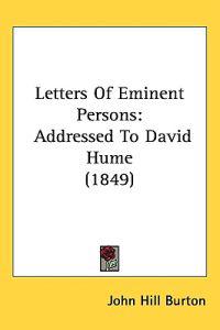 Letters Of Eminent Persons
