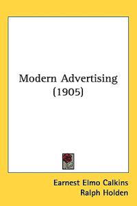 Bokomslag för "Modern Advertising"