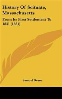 History Of Scituate, Massachusetts