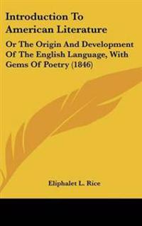 Introduction To American Literature