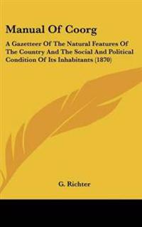 Manual Of Coorg