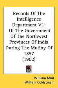 Records of the Intelligence Department