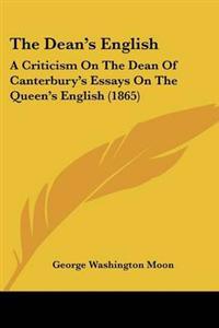The Dean's English