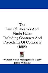 The Law Of Theatres And Music Halls