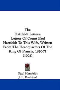 Hatzfeldt, P: Hatzfeldt Letters