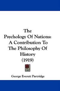 The Psychology Of Nations