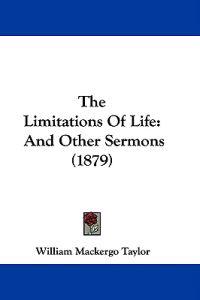 The Limitations Of Life