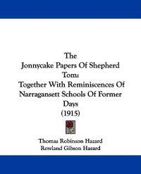 The Jonnycake Papers Of Shepherd Tom